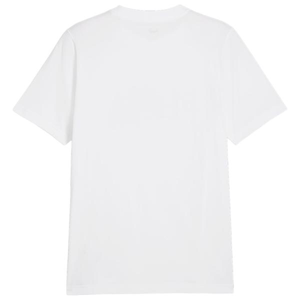 Tricou pentru bărbați Puma Squad Big Graphic Tee 100% bumbac/ White photo 4