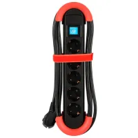 Удлинитель BACHMANN 500.100 5 м Black