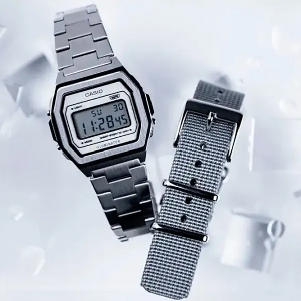 Ceas de mână Unisex Casio A1000DN-7ER Cuarț/ 40 x 38 mm photo 2