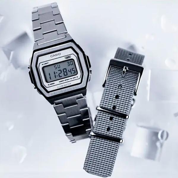 Ceas de mână Unisex Casio A1000DN-7ER Cuarț/ 40 x 38 mm photo 2