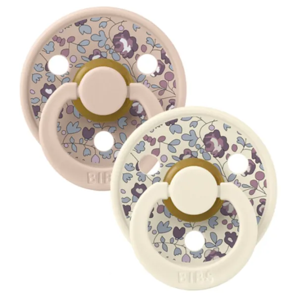 Suzetă cu tetina rotundă Bibs X Liberty 11011102 Unisex/ 0 luni - 6 luni/ Latex/ Eloise Blush photo 2 Suzetă cu tetina rotundă Bibs X Liberty 11011102 Unisex/ 0 luni - 6 luni/ Latex/ Eloise Blush photo 2