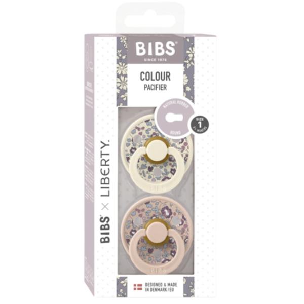 Suzetă cu tetina rotundă Bibs X Liberty 11011102 Unisex/ 0 luni - 6 luni/ Latex/ Eloise Blush photo 6 Suzetă cu tetina rotundă Bibs X Liberty 11011102 Unisex/ 0 luni - 6 luni/ Latex/ Eloise Blush photo 6