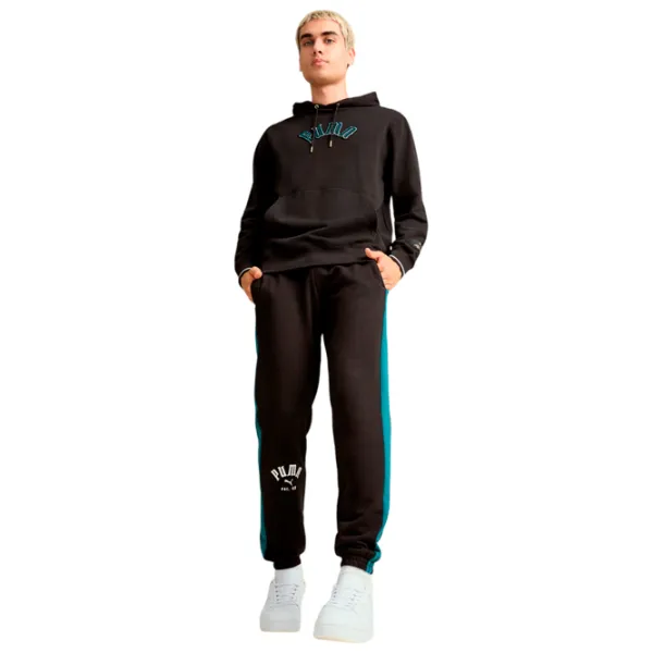 Спортивные брюки для мужчин Puma T7 Play.Paris. Sweatpants Tr M/ Black photo 5
