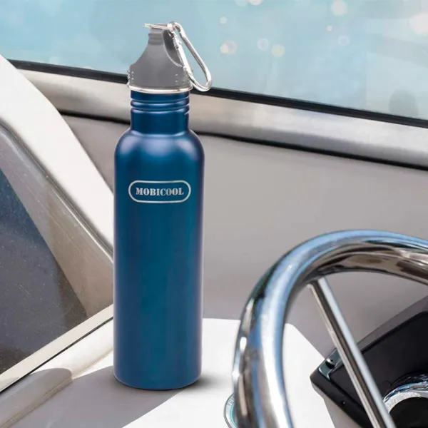 Sticlă pentru apă Dometic Mobicool Stainless Blue photo 2