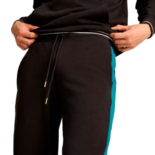 Спортивные брюки для мужчин Puma T7 Play.Paris. Sweatpants Tr XXL/ Black photo 7