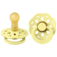 Соска круглая Bibs Boheme 220264C Унисекс/ 6 месяцев - 18 месяцев/ Латекс/ Солнечный свет