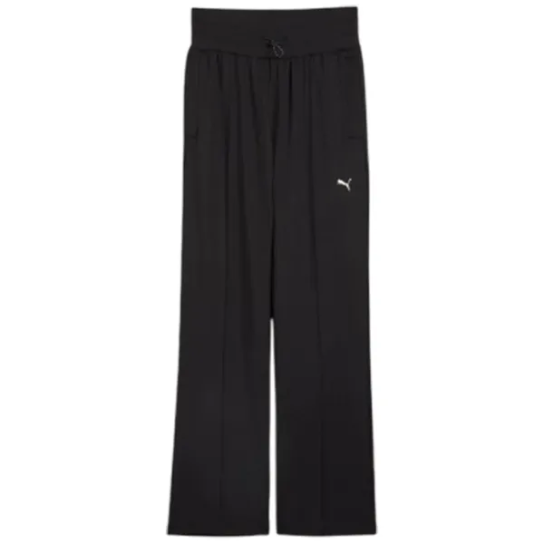 Pantaloni sportivi pentru femei Puma CLOUDSPUN HW WIDE LEG PANT S/ Black photo 1