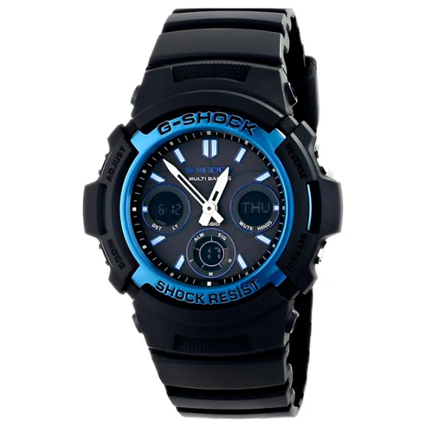 Наручные часы для мужчин Casio AWG-M100A-1AER Кварцевый/ 46 мм photo 1