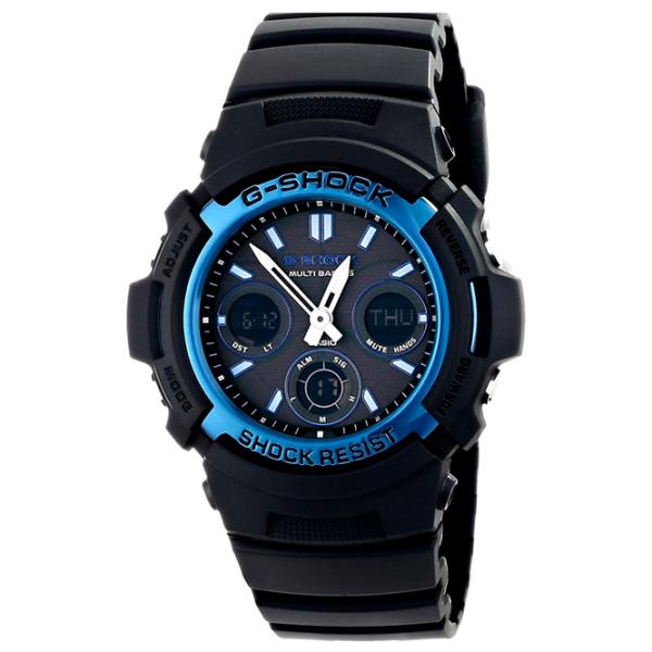 Наручные часы для мужчин Casio AWG-M100A-1AER Кварцевый/ 46 мм photo 1