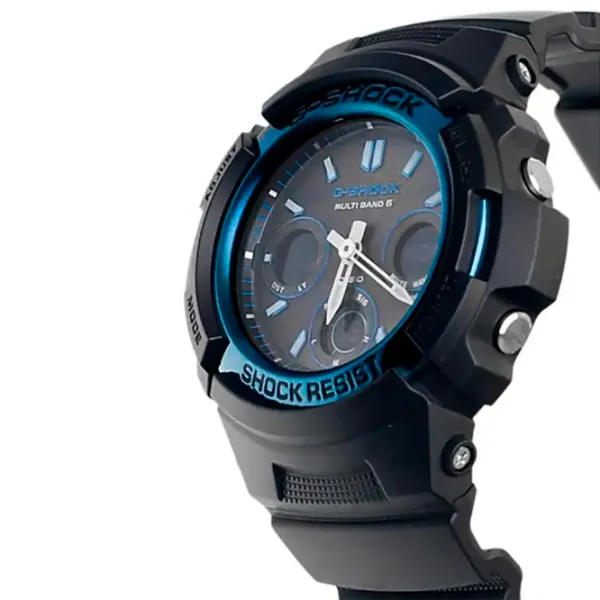 Наручные часы для мужчин Casio AWG-M100A-1AER Кварцевый/ 46 мм photo 2