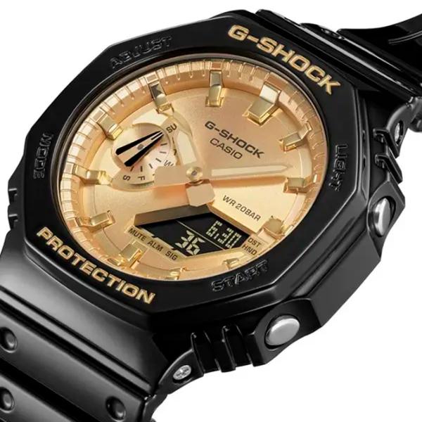 Ceas de mână pentru bărbați Casio GA-2100GB-1AER Cuarț/ 49 x 45 mm photo 2