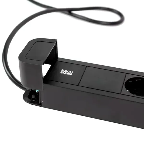 Prelungitor BACHMANN 350.007 2 m Black photo 2