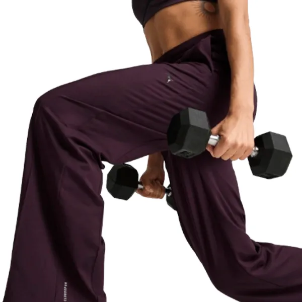 Pantaloni sportivi pentru femei Puma CLOUDSPUN HW WIDE LEG PANT S/ Black photo 5