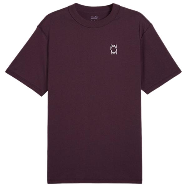 Tricou pentru bărbați Puma Pivot Tee 2.0 100% bumbac/ Plum photo 1
