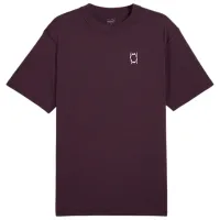 Tricou pentru bărbați Puma Pivot Tee 2.0 100% bumbac/ Plum