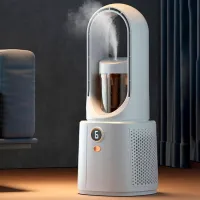 Umidificator de aer Leafless Spray Fan A1 / White photo 7