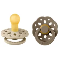 Соска круглая Bibs Boheme 230106 Унисекс/ 0 месяцев - 6 месяцев/ Латекс/ Ваниль