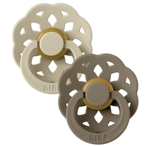 Suzetă cu tetina rotundă Bibs Boheme 230106 Unisex/ 0 luni - 6 luni/ Latex/ Vanilla photo 2 Suzetă cu tetina rotundă Bibs Boheme 230106 Unisex/ 0 luni - 6 luni/ Latex/ Vanilla photo 2