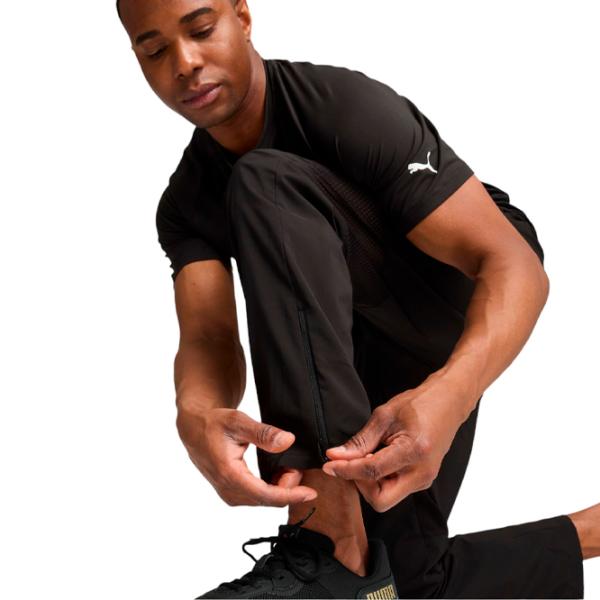 Спортивные брюки для мужчин Puma Woven Tapered Pant L/ Black photo 6