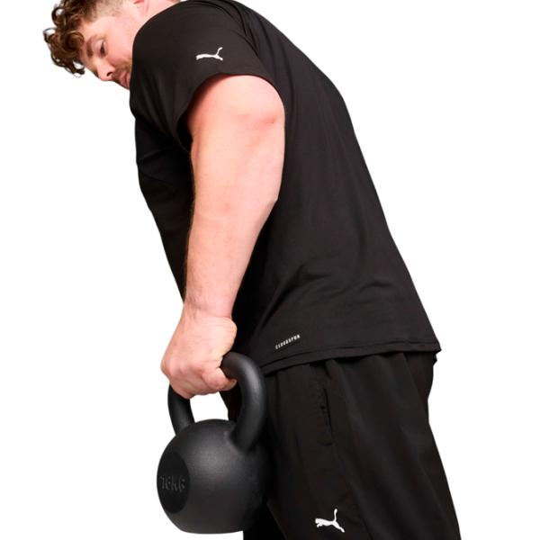 Спортивные брюки для мужчин Puma Woven Tapered Pant S/ Black photo 4