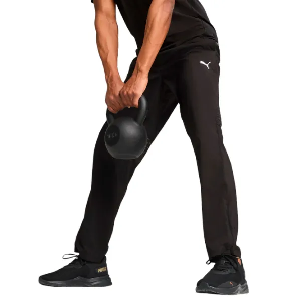 Pantaloni sportivi pentru bărbați Puma Woven Tapered Pant XL/ Black photo 3