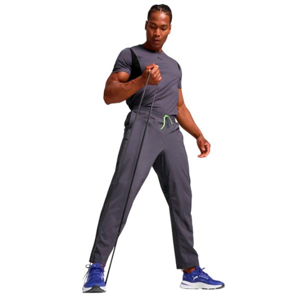 Спортивные брюки для мужчин Puma Woven Tapered Pant L/ Galactic Gray photo 5