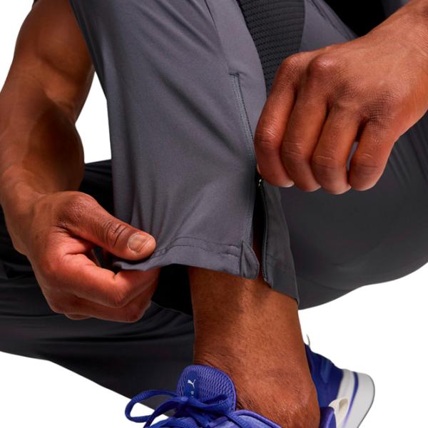 Спортивные брюки для мужчин Puma Woven Tapered Pant S/ Galactic Gray photo 6