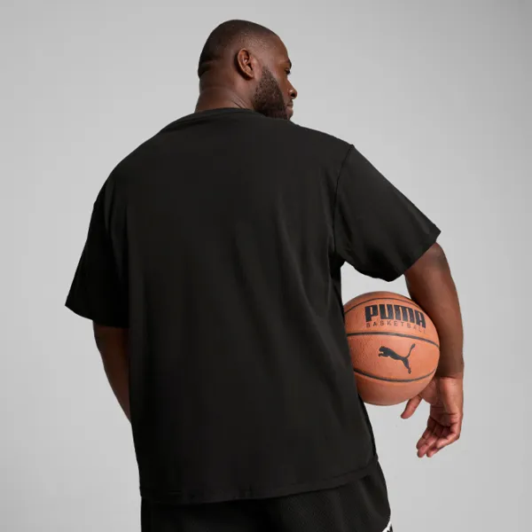 Tricou pentru bărbați Puma Pivot Tee 2.0 100% bumbac/ Black photo 6