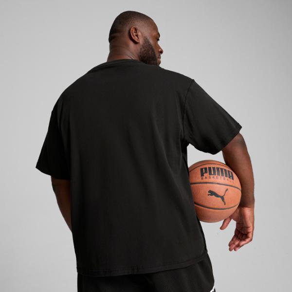 Tricou pentru bărbați Puma Pivot Tee 2.0 100% bumbac/ Black photo 6