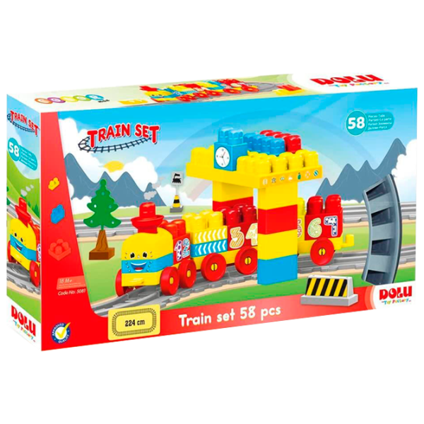 Constructor Dolu Train Set Tren/ Multicolor photo 1