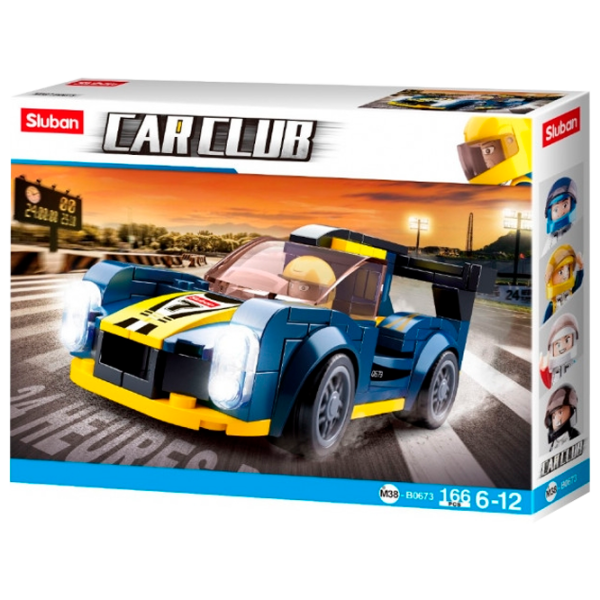 Конструктор Sluban Car Club Автомобиль/ Разноцветный photo 1