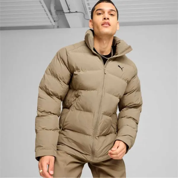 Jachetă pentru bărbați Puma Mono Toamnă - iarnă/ Beige photo 3 Jachetă pentru bărbați Puma Mono Toamnă - iarnă/ Beige photo 3