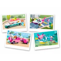 Constructor Sluban Transport colorat Transport/ Multicolor photo 3