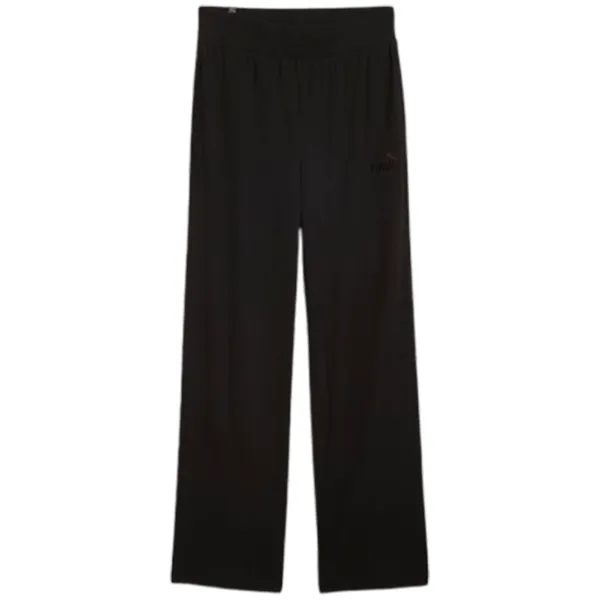 Pantaloni sportivi pentru femei Puma Ess Elevated High-Waist Straight Leg Pan XS/ Black photo 1