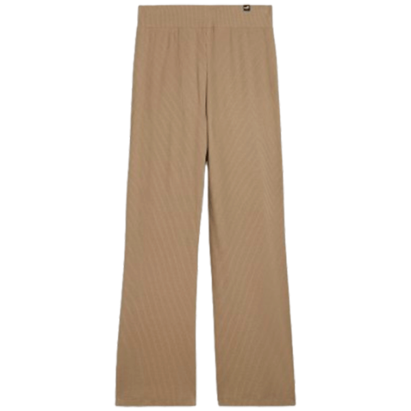 Спортивные брюки для женщин Puma Ess Elevated High-Waist Straight Leg Pan S/ Бежевый photo 2