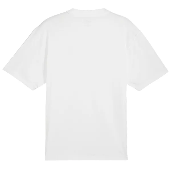 Tricou pentru bărbați Puma Pivot Tee 2.0 100% bumbac/ White photo 2