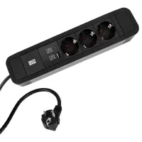 Удлинитель BACHMANN 350.008 2 м Black