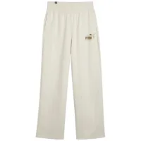 Pantaloni sportivi pentru femei Puma Ess+ Class Act Pants Fl L/ White