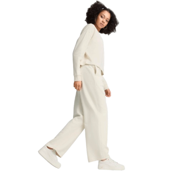 Спортивные брюки для женщин Puma Ess+ Class Act Pants Fl XL/ White photo 5