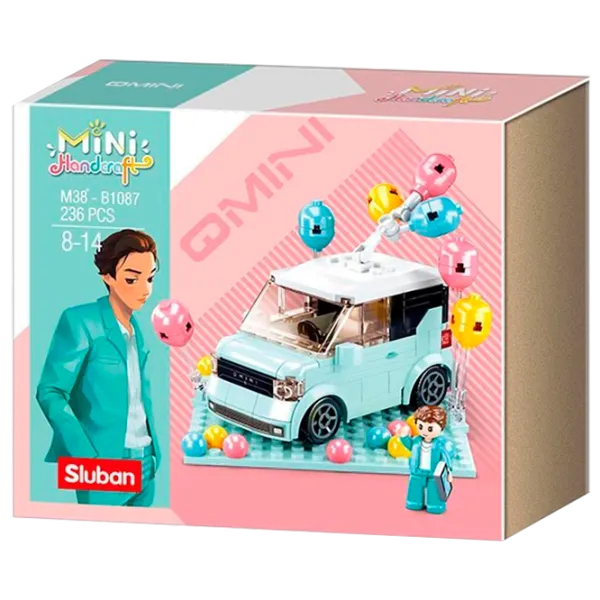 Конструктор Sluban Mini Car Транспорт/ Разноцветный photo 1