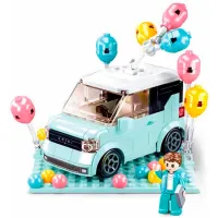 Constructor Sluban Mini Car Transport/ Multicolor photo 2