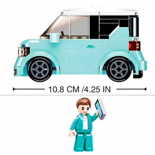 Конструктор Sluban Mini Car Транспорт/ Разноцветный photo 4