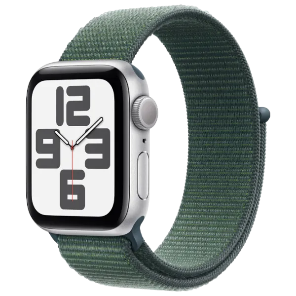 Ceas inteligent Apple Watch SE 2024  1.57" / 40mm / Starlight - Lake Green / MXEH3QI/A photo 1
