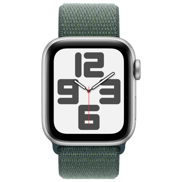 Ceas inteligent Apple Watch SE 2024  1.57" / 40mm / Starlight - Lake Green / MXEH3QI/A photo 2