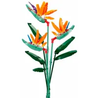 Конструктор Sluban Strelitzia Reginae Aiton Цветы/ Green photo 2