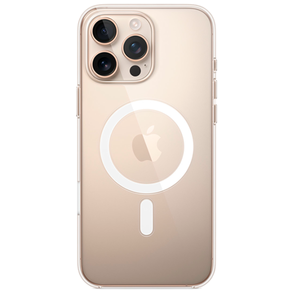 Husă pentru smartphone Apple iPhone 16 Pro Max Apple / MagSafe Back / PP / White Transparent photo 1
