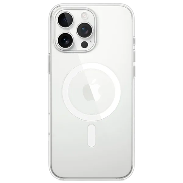 Husă pentru smartphone Apple iPhone 16 Pro Max Apple / MagSafe Back / PP / White Transparent photo 2
