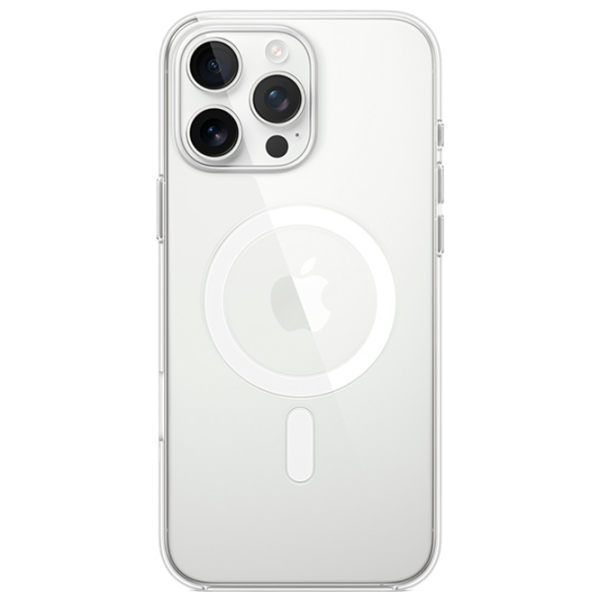 Husă pentru smartphone Apple iPhone 16 Pro Max Apple / MagSafe Back / PP / White Transparent photo 2