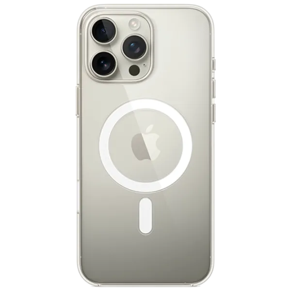 Husă pentru smartphone Apple iPhone 16 Pro Max Apple / MagSafe Back / PP / White Transparent photo 3