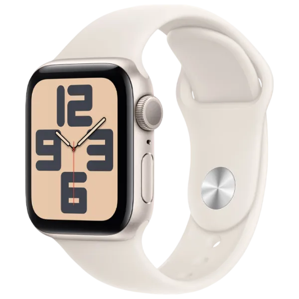 Умные часы Apple Watch SE 2024  1.57" / 40 мм / Starlight - Starlight / MXEF3QI/A photo 1 Умные часы Apple Watch SE 2024  1.57" / 40 мм / Starlight - Starlight / MXEF3QI/A photo 1
